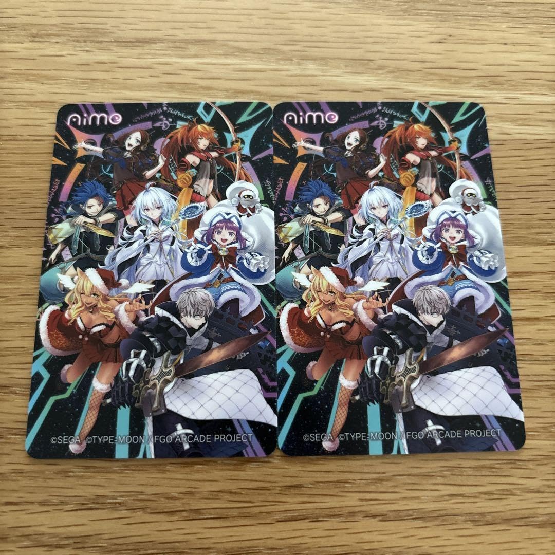 Amazon.co.jp: FGOアーケード キャンペーン限定Aimeカード2枚セット