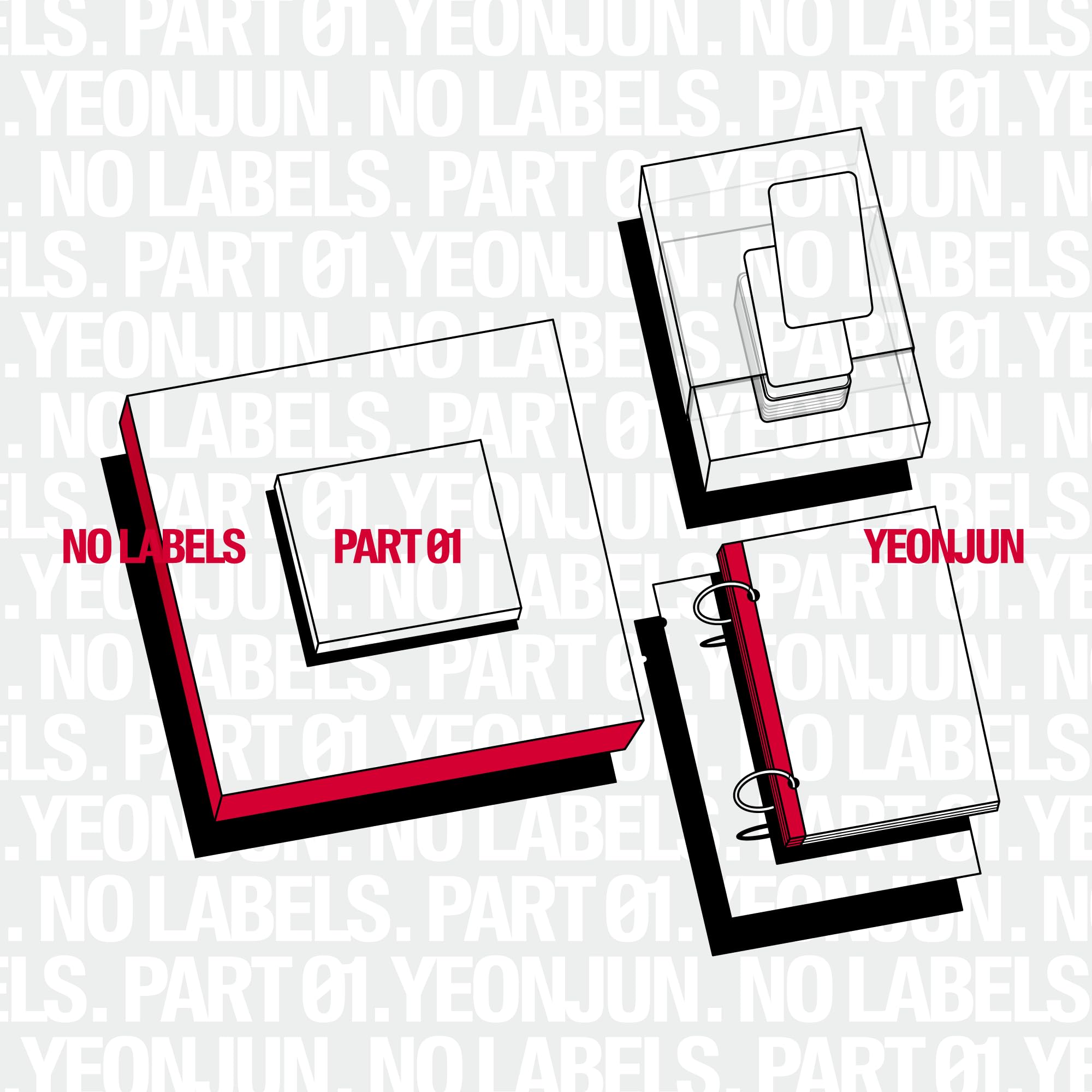 Amazon.co.jp: YEONJUN 'NO LABELS: PART 01'（韓国盤）【正規輸入盤