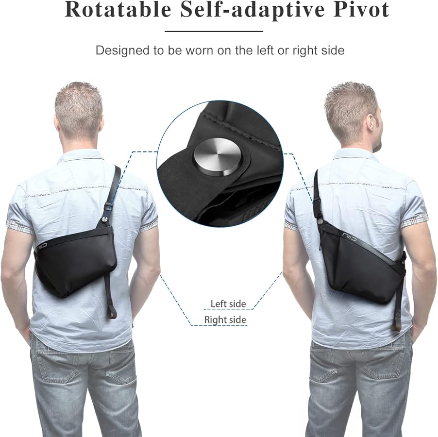 Amazon.com: NIID-FINO F4 Sling Bag,Sling Bag for Men,Crossbody Bag