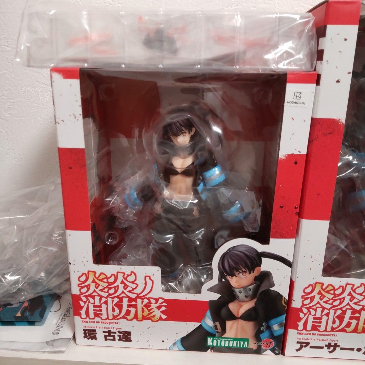 Amazon | 炎炎ノ消防隊 ARTFX J 環古達 フィギュア コトブキヤ特典