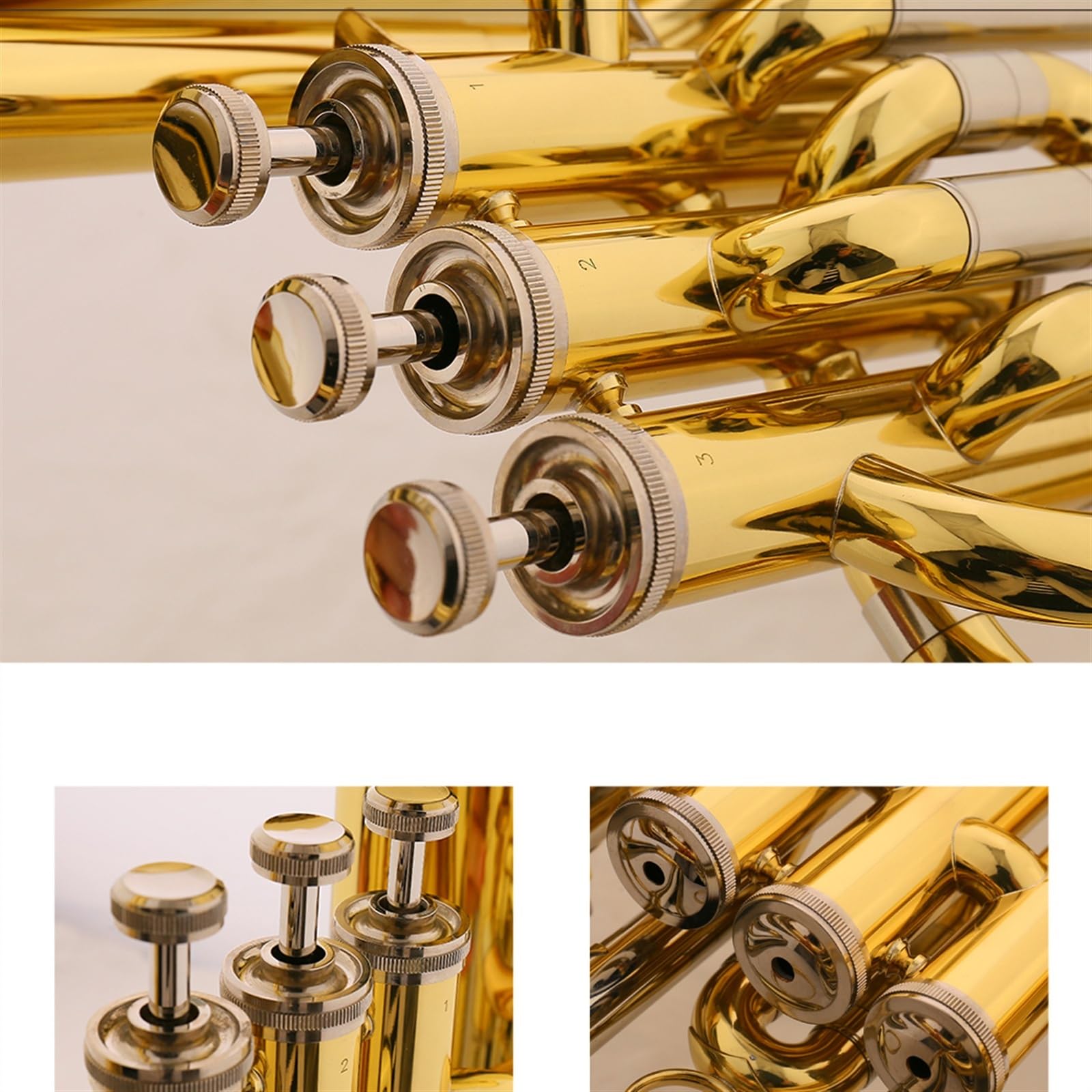 Amazon | 3ピストンバルブ ユーフォニアム リン青銅 マウスピース管