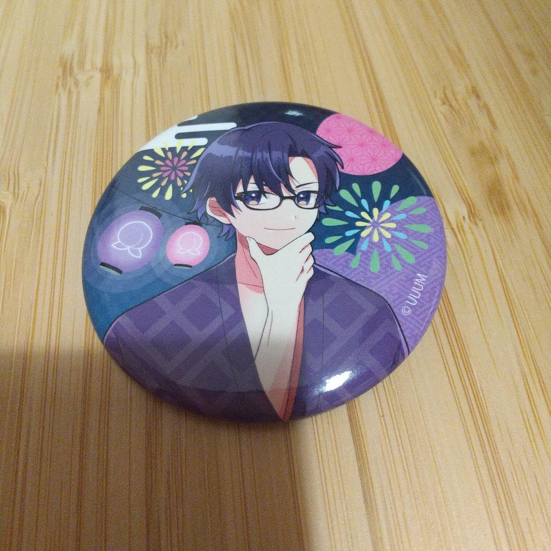 Amazon.co.jp: からぴちくじ 缶バッジ もふくんカラフルピーチ 真夏の