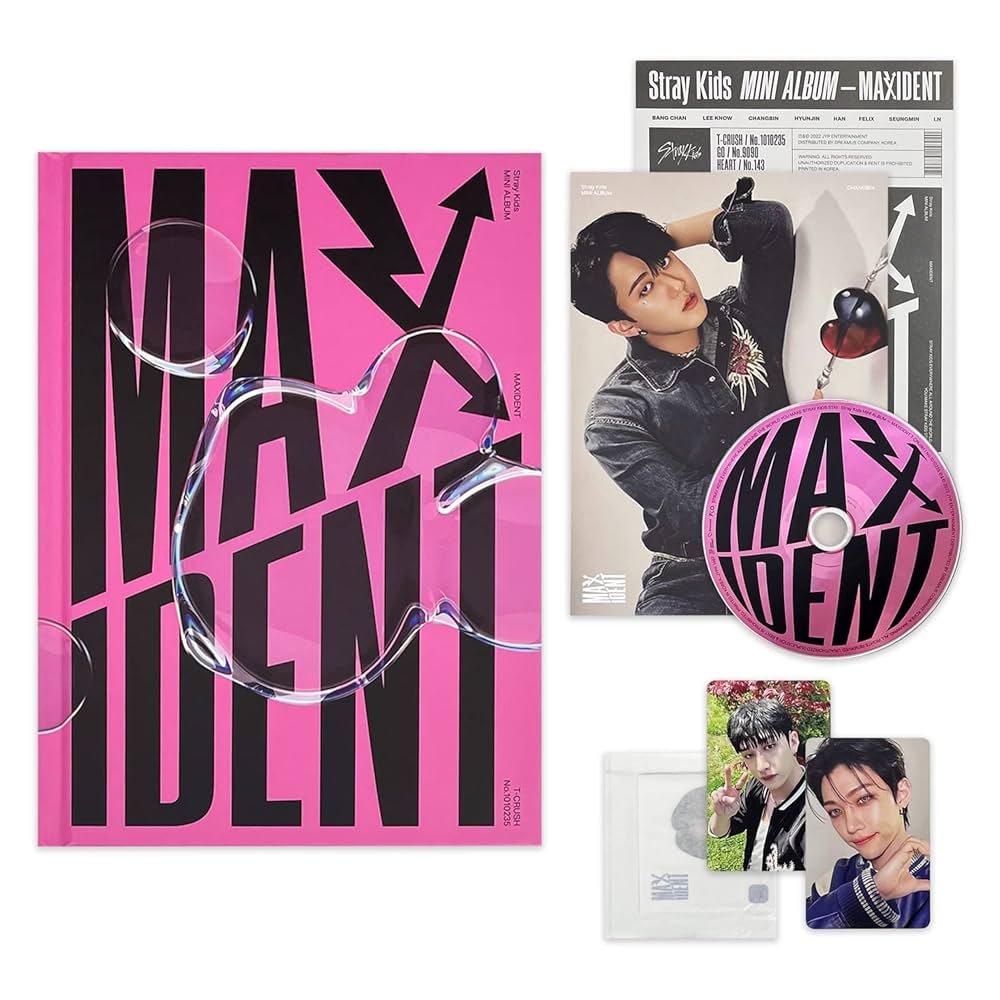 Amazon.com: STRAY KIDS - Mini Album [MAXIDENT] (T-CRUSH Ver