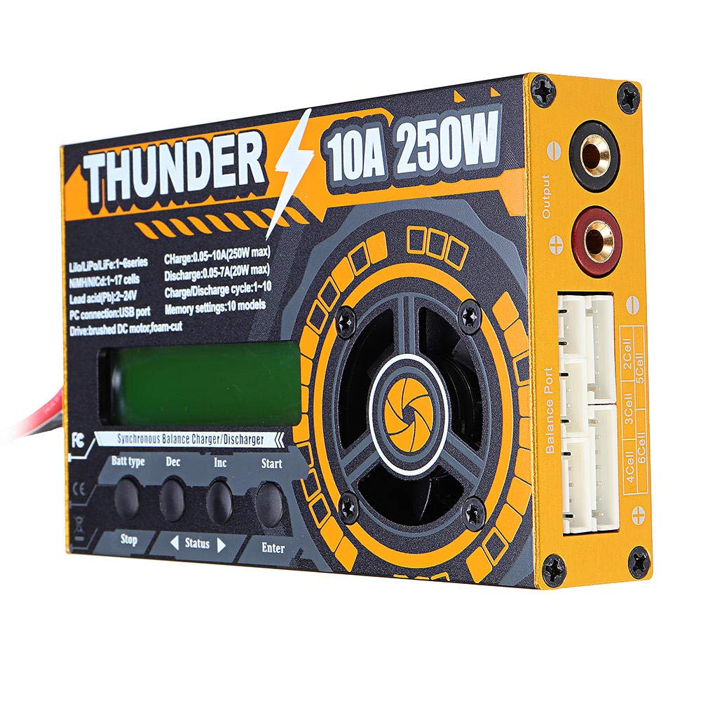 Amazon.co.jp: HOTA THUNDER ミニ四駆 充電器 6250【 Turnigy Reaktor