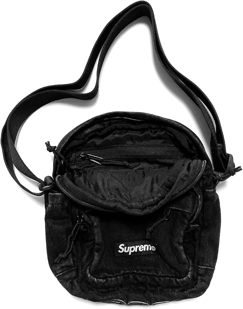 Amazon | [シュプリーム] メンズ デニムショルダーバッグ Denim
