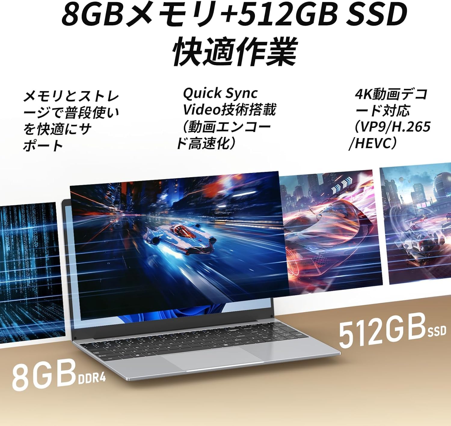Amazon.co.jp: [2025年 ビジネスモデル] 15.6型 ノートPC 薄型