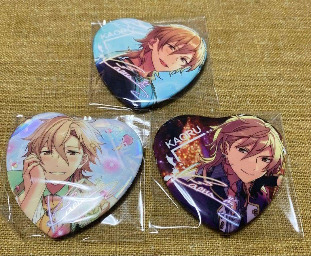 羽風薫 5周年 絆シリーズ 缶バッジ あんスタ 羽風薫 5周年