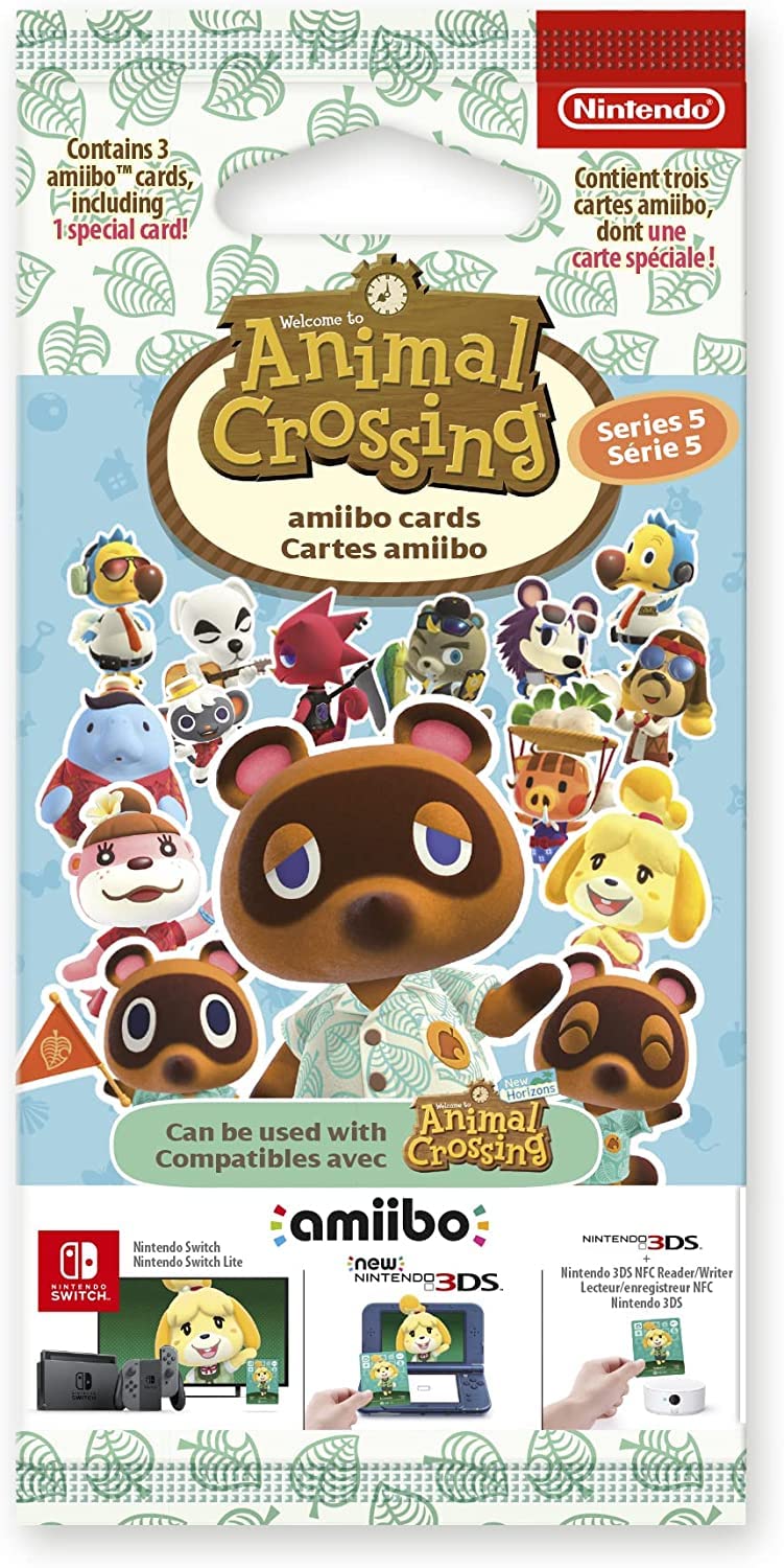 Amazon.com: Nintendo Animal Crossing Amiibo Cards - Series 5