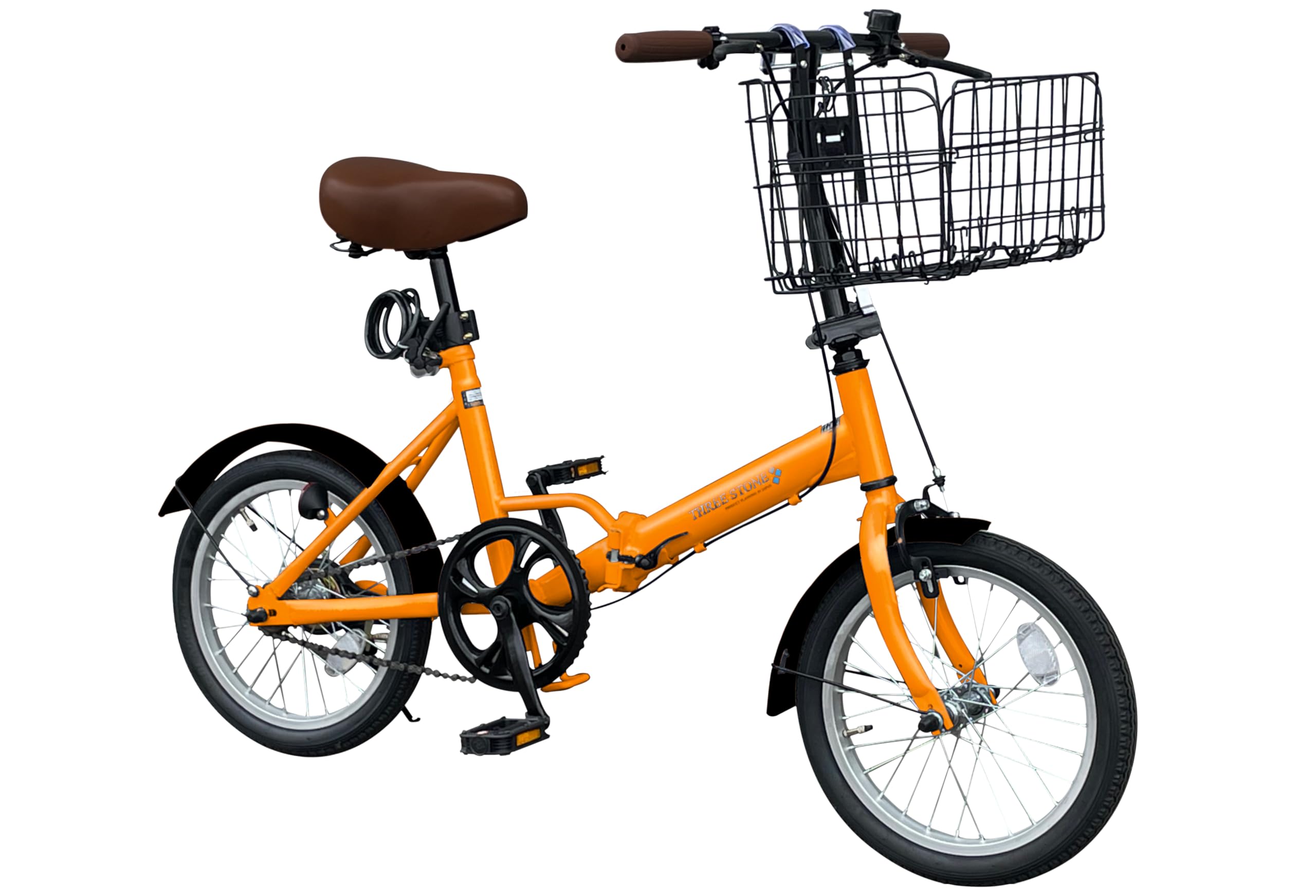 Amazon | AIJYU CYCLE 折りたたみ自転車 16 インチ 軽量 着脱可能カゴ