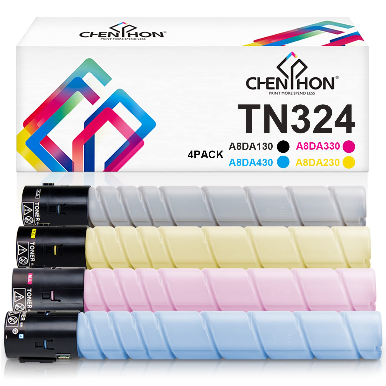 Amazon.co.jp: CHENPHON TN324 トナーカートリッジ コニカミノルタ