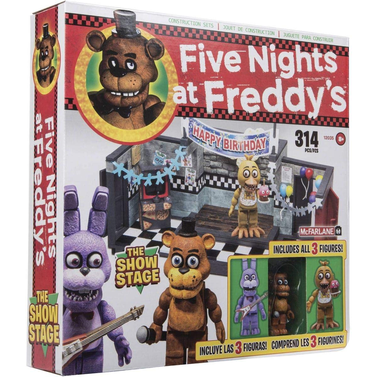 Amazon.com: McFarlane Toys Five Nights at Freddys The Show Stage