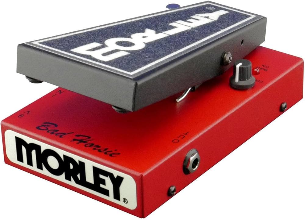 MORLEY 20/20 Bad Horsie Wah Guitar Effects Pedal,Red,MTBH2