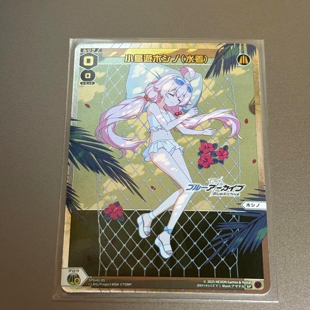 小鳥遊ホシノ(水着) おやすみルリグ ブルアカ WIXOSSウィクロス ブルー