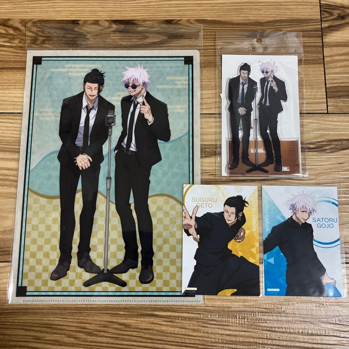 Amazon.co.jp: 呪廻 祓ったれ本舗 祓本 スーツ クリアファイル