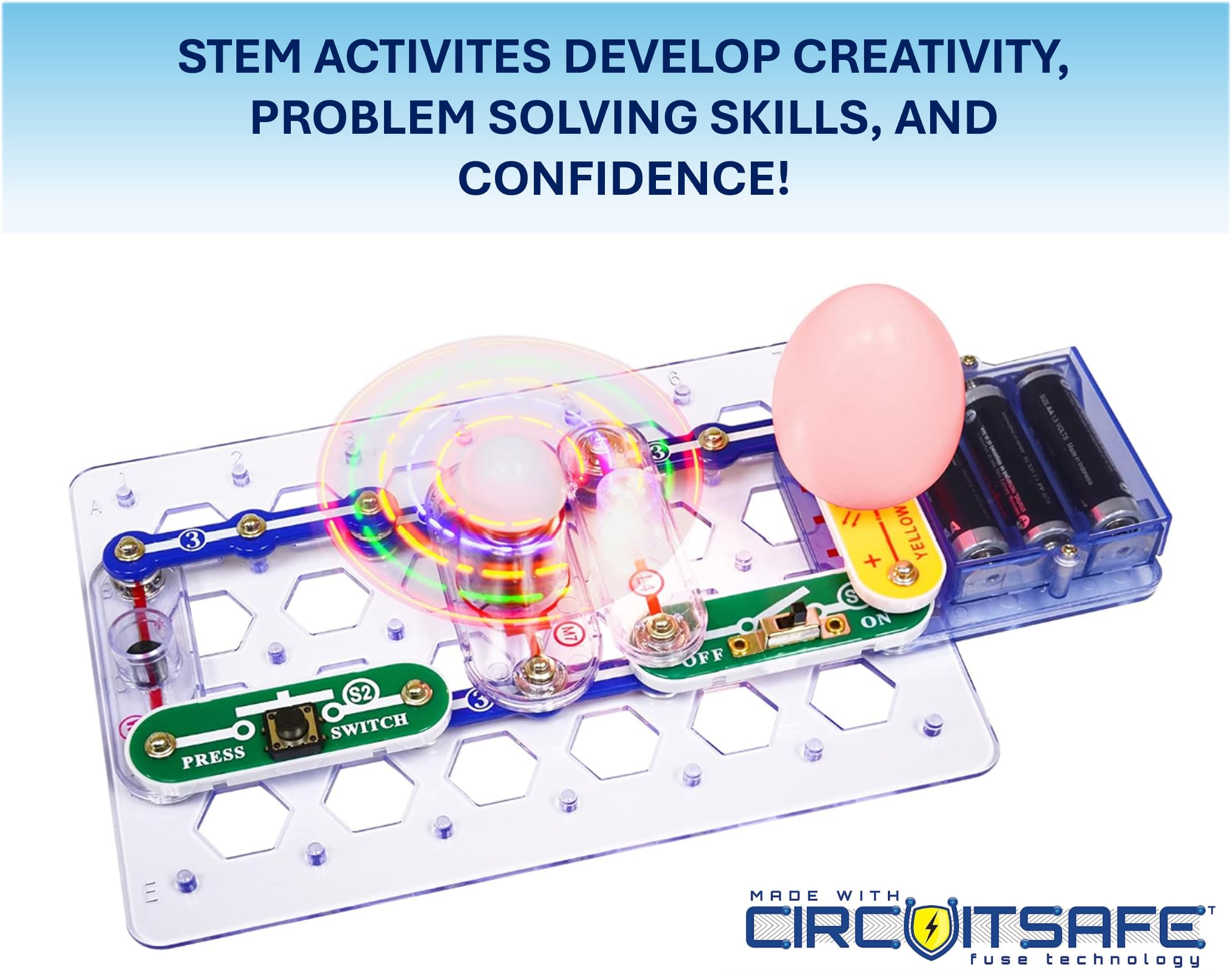 Amazon.com: Snap Circuits Beginner, Electronics Exploration Kit