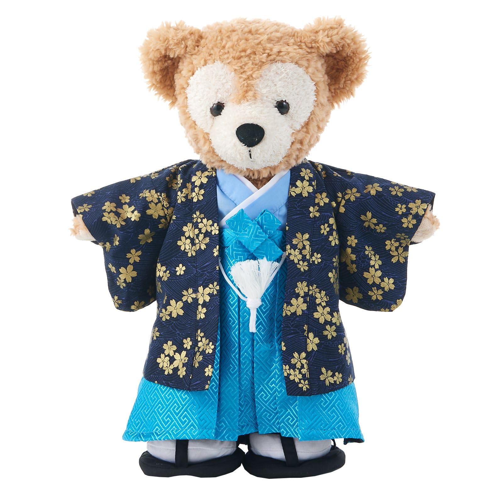 Amazon.co.jp: [atelier_memory] 877 ぬいぐるみ用衣装 羽織袴 ブルー