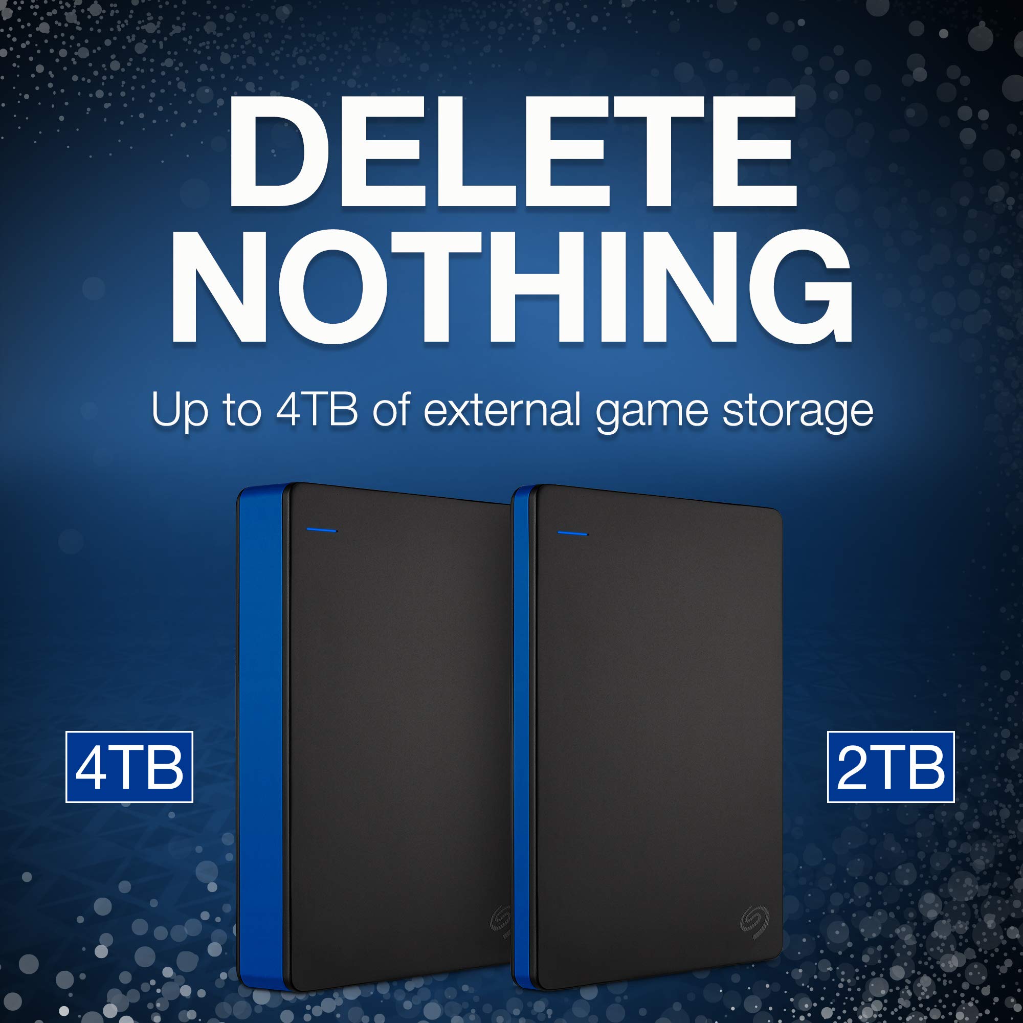 Seagate Game Drive 4TB External Hard Drive Portable HDD