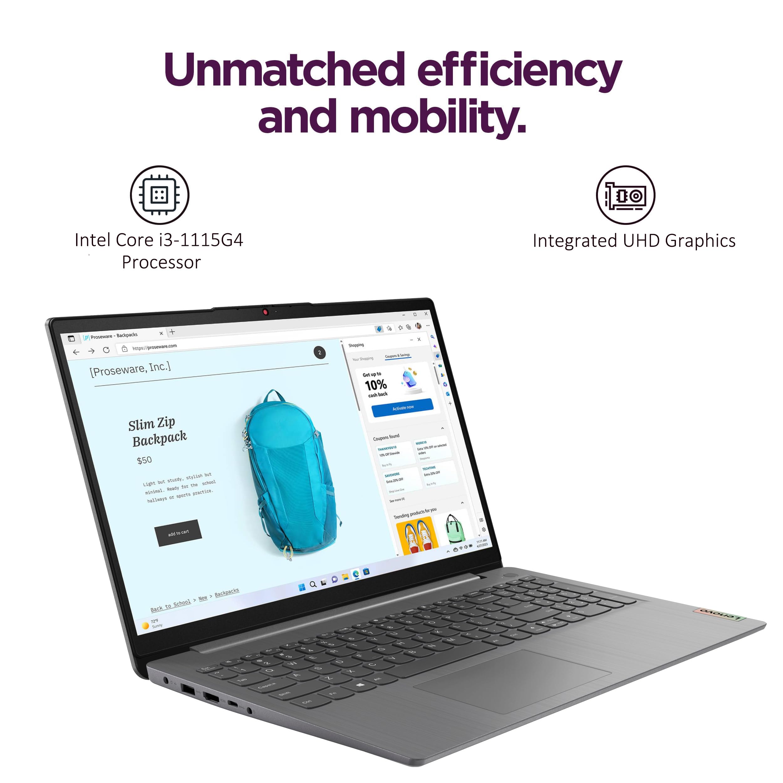 Amazon.com: Lenovo IdeaPad 3 15.6