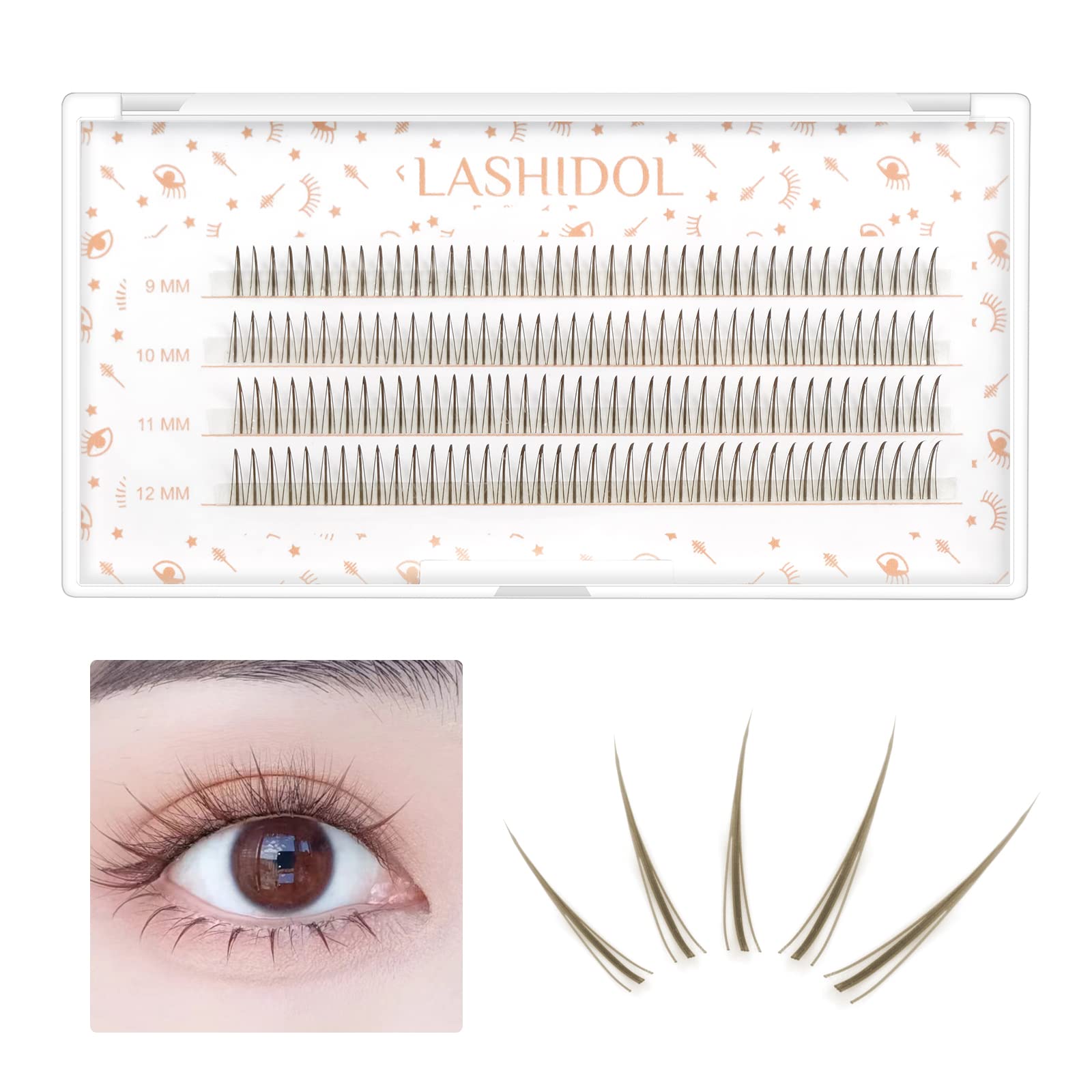 Amazon | LASHIDOL 部分つけまつげ マツエク セルフ つけまつげ