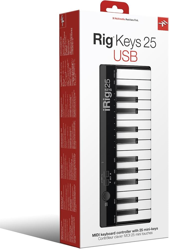 Amazon.co.jp: IK Multimedia iRig KEYS 25 モバイルUSBキーボード
