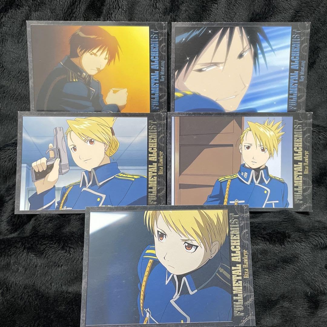 Amazon.co.jp: 鋼の錬金術師 ロイ・マスタングリザ・ホークアイ フォト