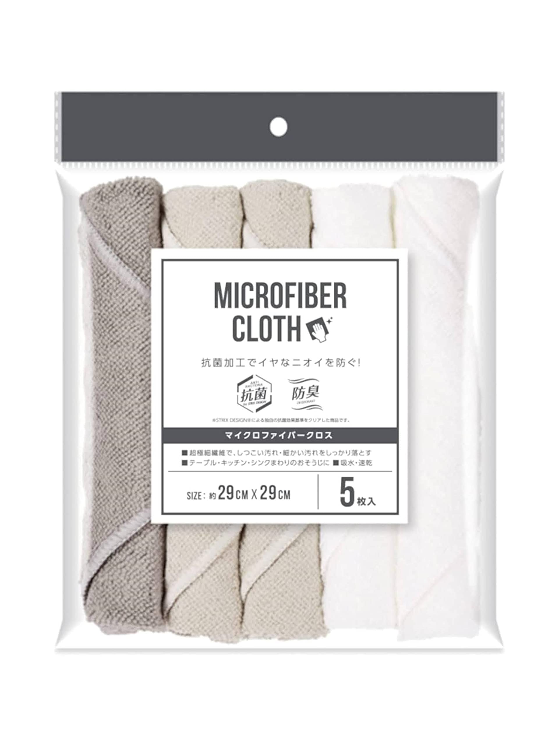 Amazon.co.jp: ストリックスデザイン マイクロファイバークロス 5枚 約
