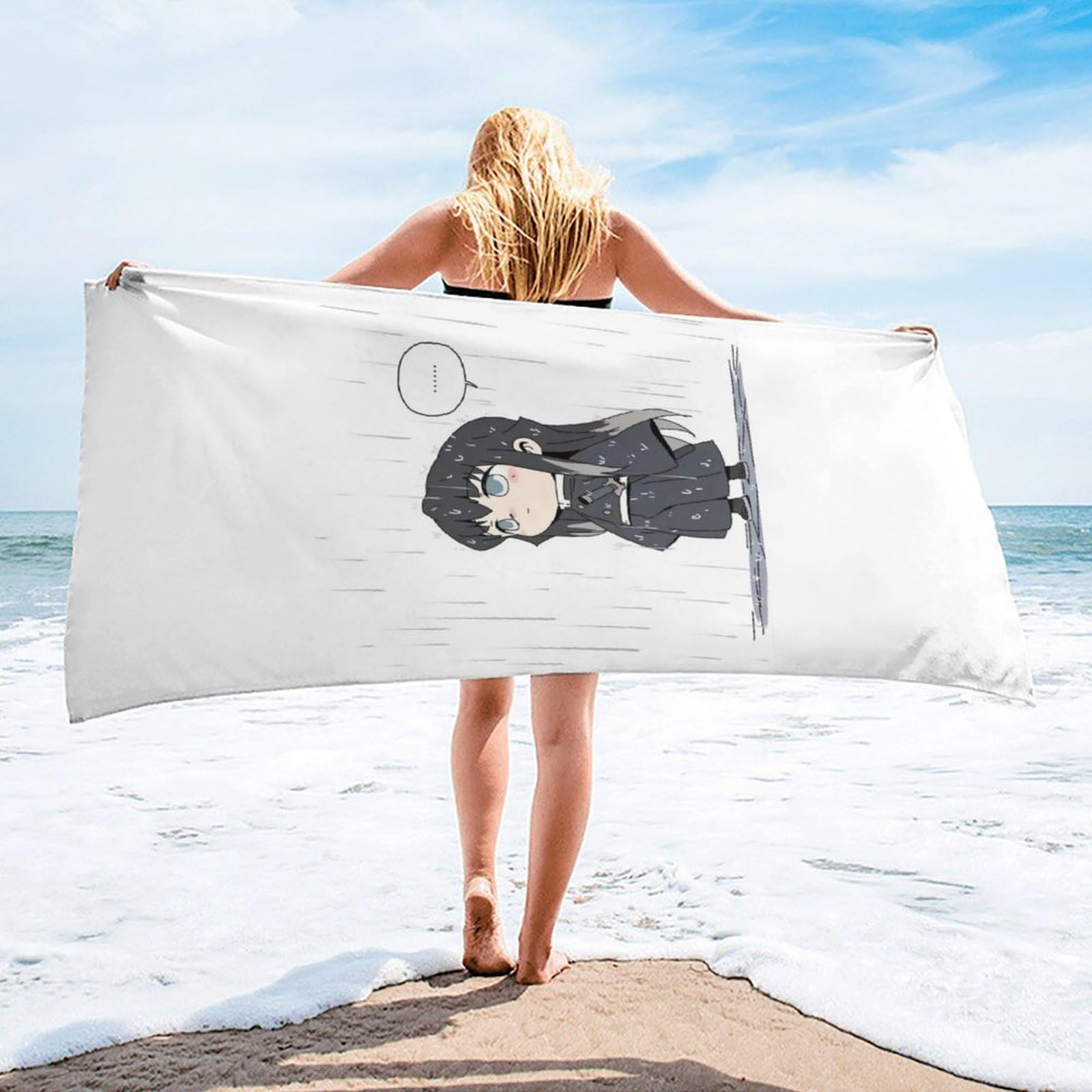 Amazon｜鬼滅の刃 霞柱 時透 無一郎 バスタオル 大判 フェイスタオル