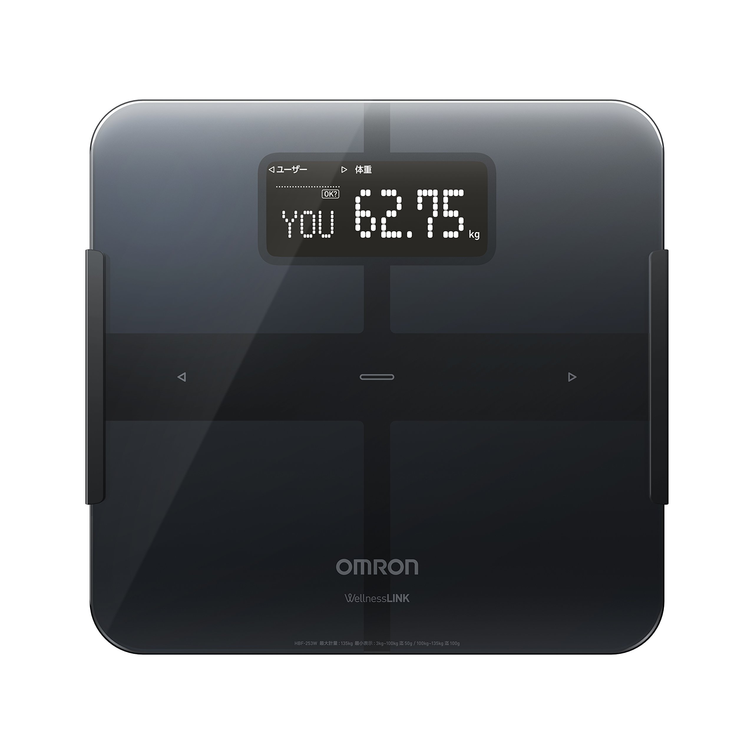 Amazon | オムロン 【自動電源ON】【4秒測定】【体重50g単位表示】【PC