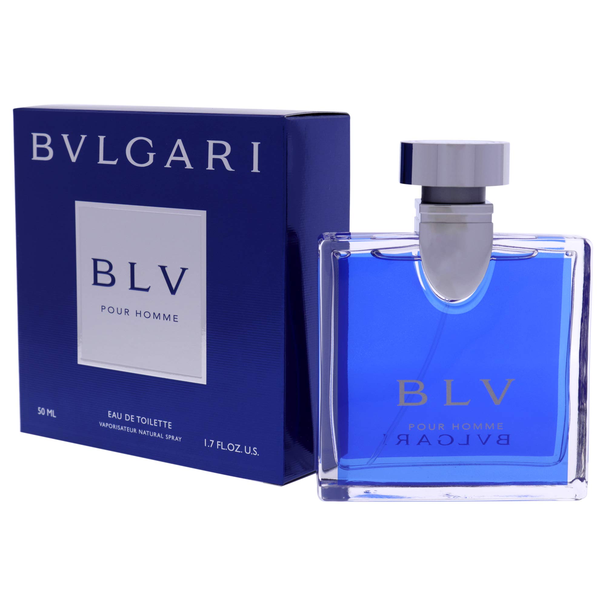 Bvlgari Blue Pour Homme Men's Eau de Toilette Vapo 50 ml : Amazon