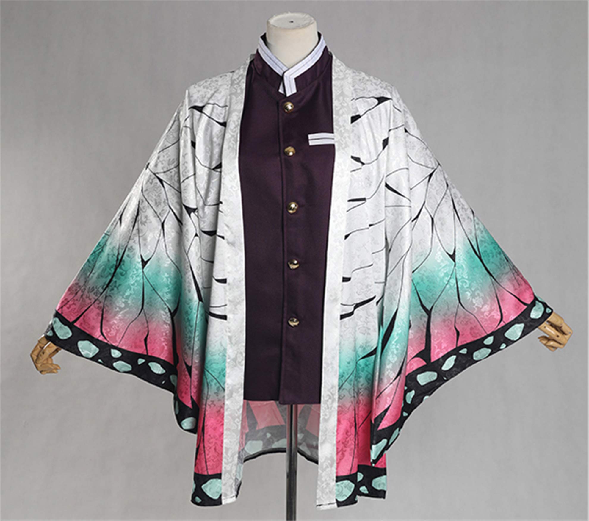 Amazon.co.jp: 羽織 鬼滅 隊士 胡蝶 しのぶ 柱 フリーサイズ 150cm