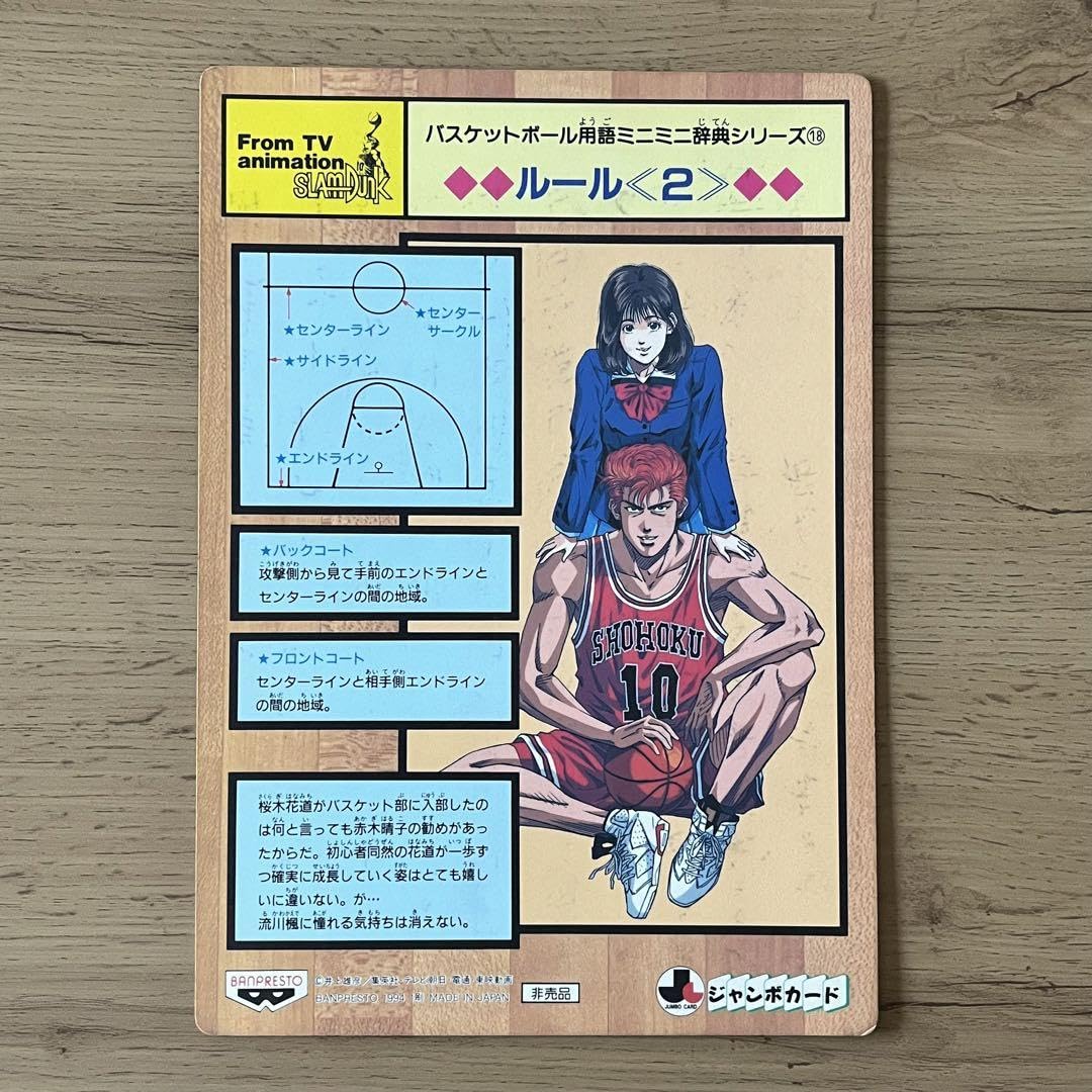 Amazon.co.jp: SLAM DUNK スラムダンク ジャンボカード 桜木花道 B5