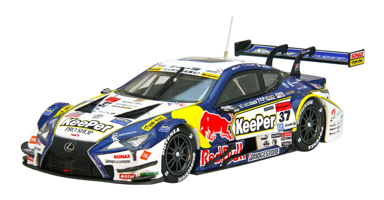Amazon.co.jp: エブロ 1/43 キーパー トムス LC500 スーパーGT GT500