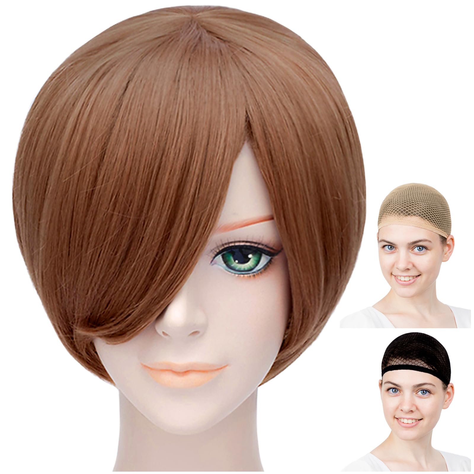 Amazon.co.jp: CaseEden コスプレ ウィッグ プレミアム さらさら