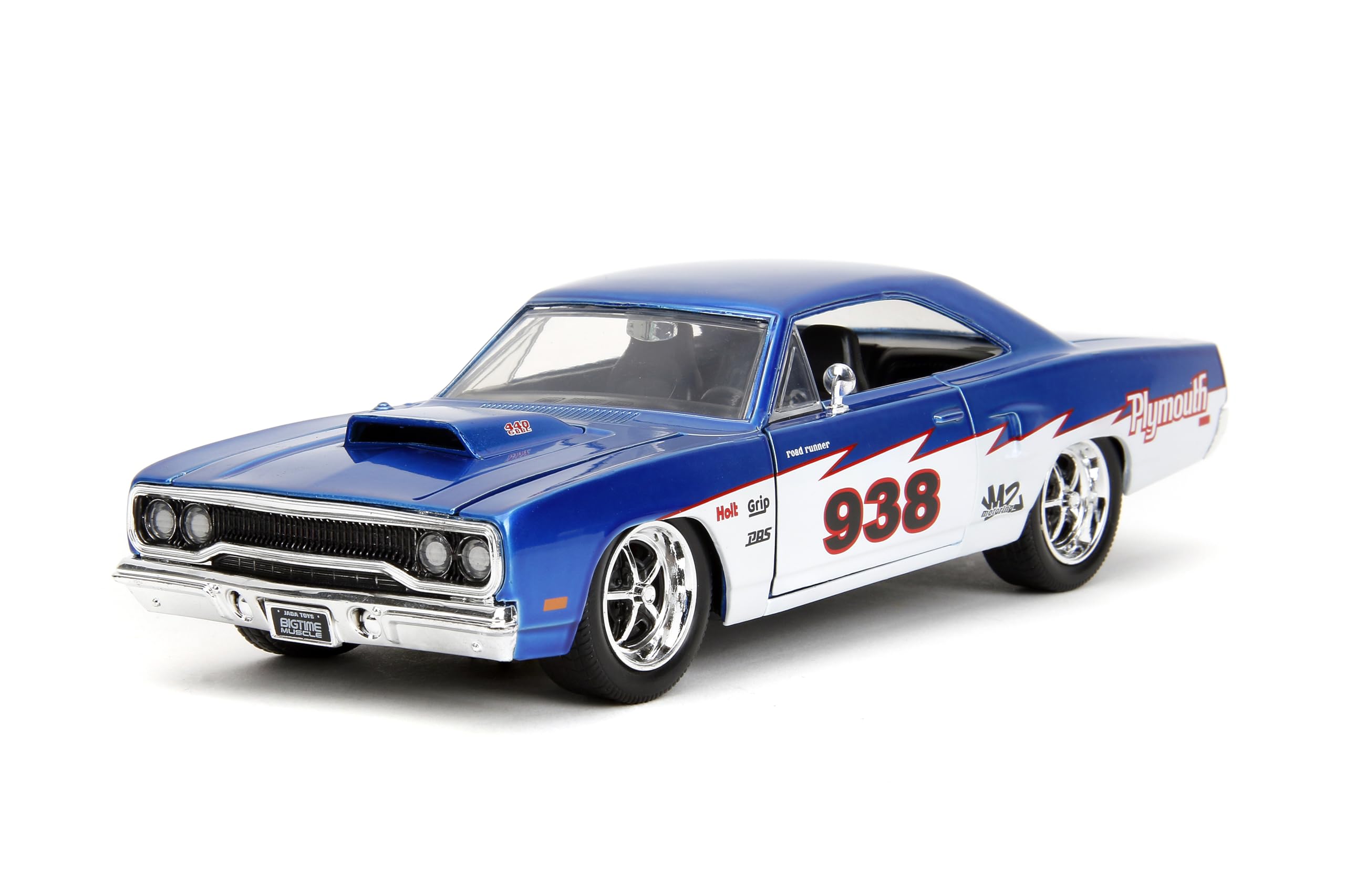 Amazon.com: Jada Big Time Muscle 1:24 1970 Plymouth Roadrunner Die