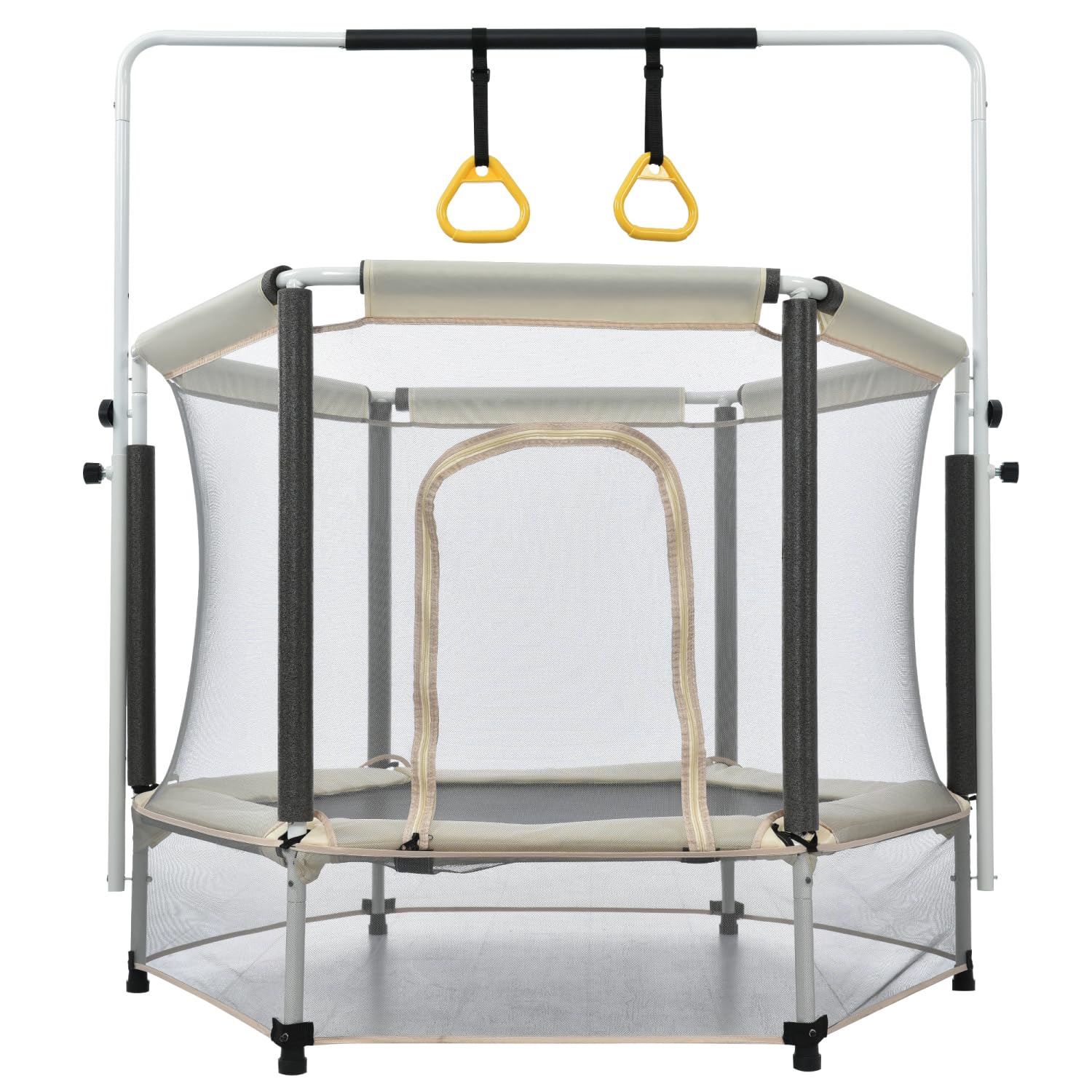 Amazon.co.jp: 子供用トランポリン 安全保護ネット付き 幅140cm 高さ3