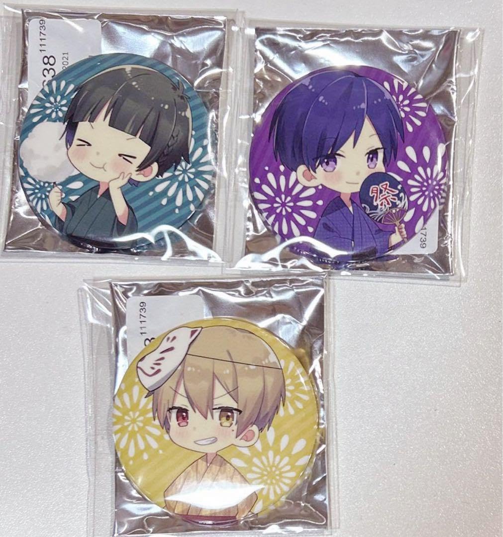 Amazon.co.jp: すたぽら 缶バッジ 如月ゆう こったろ シキ : おもちゃ