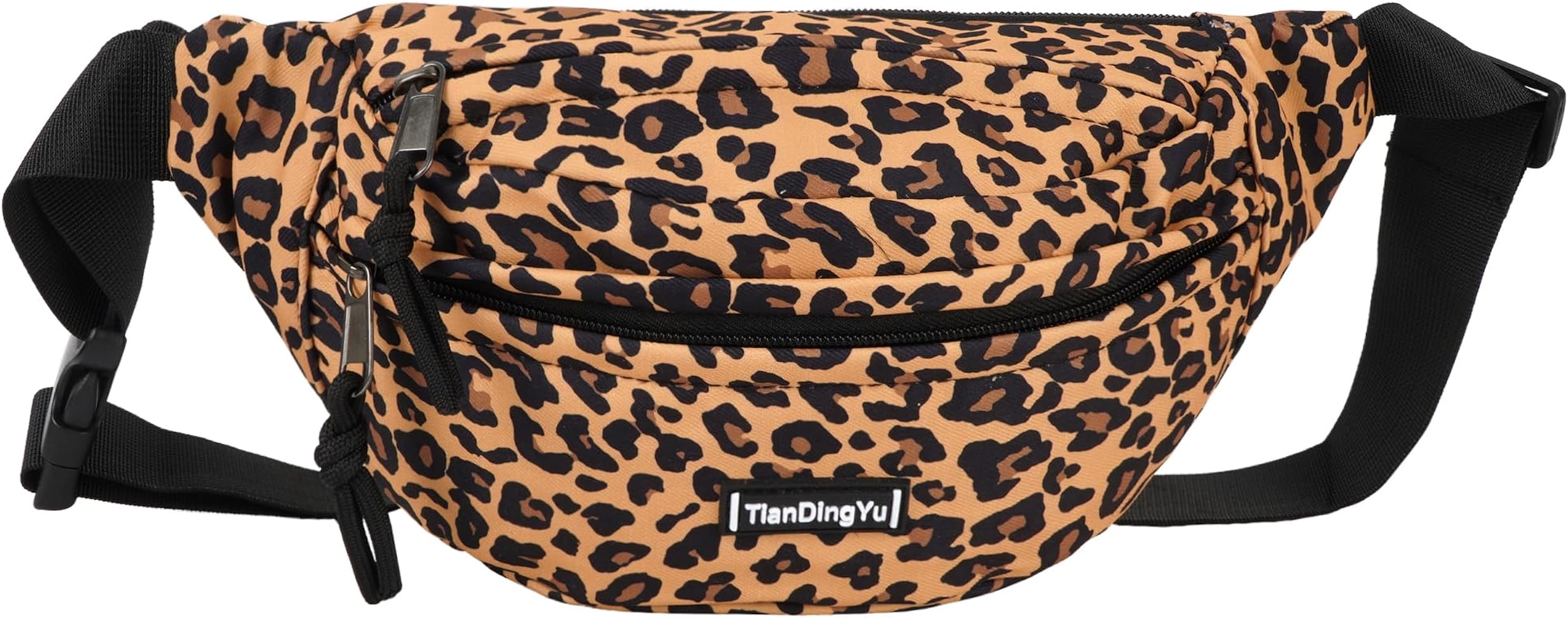 Amazon.com | Aisa us Leopard Print Nylon Fanny Pack Zebra Waist