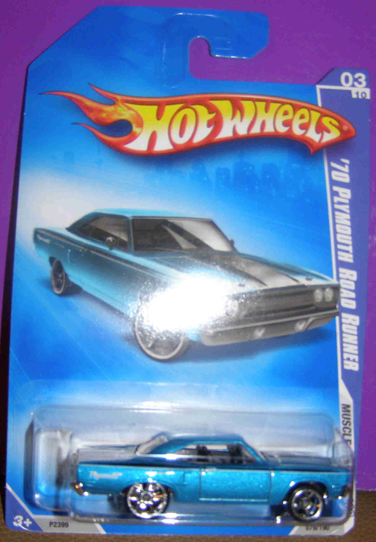 Amazon.com: Hot Wheels 70' Plymouth Road Runner Muscle Mania 09