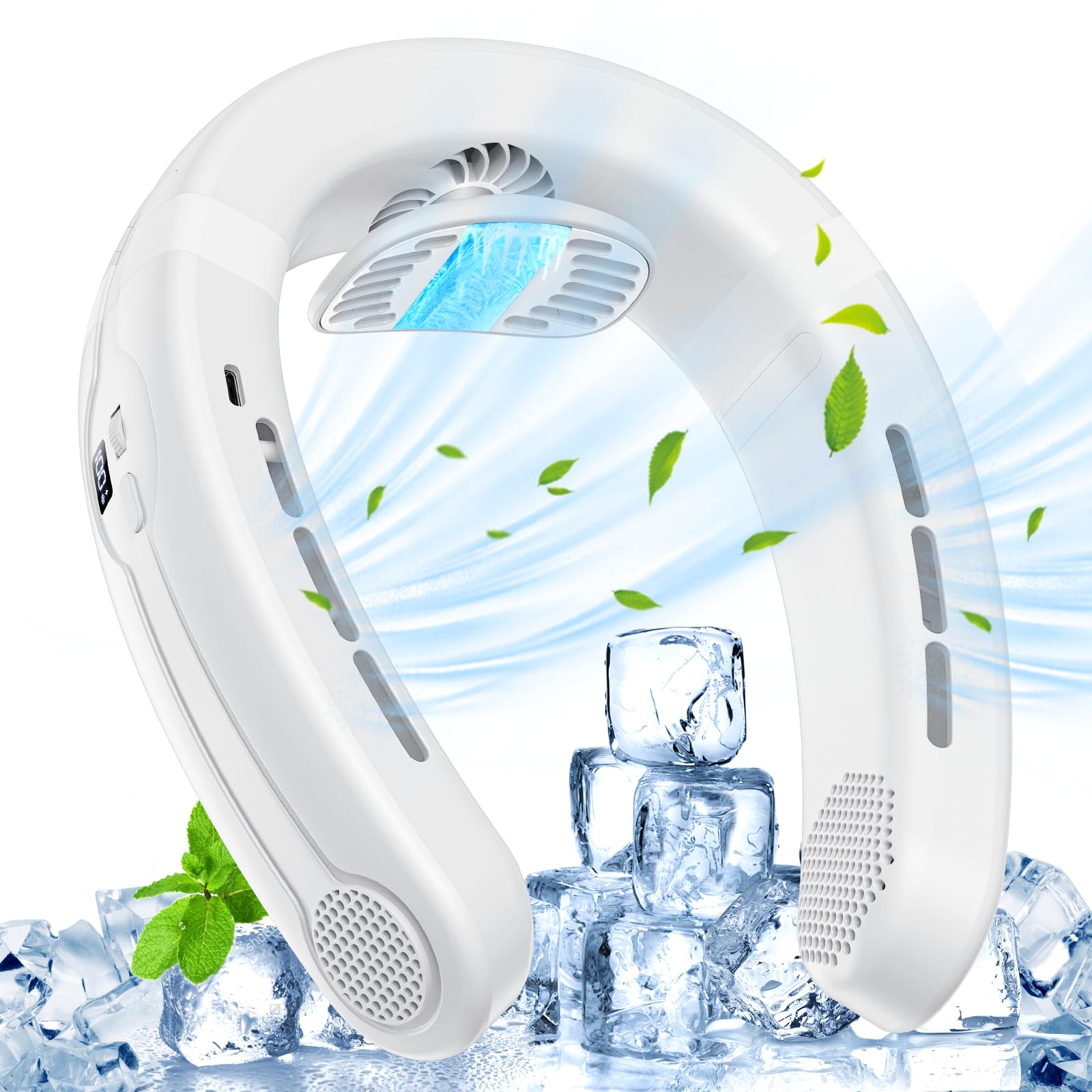 Amazon | 「2025年夏革新型·ネッククーラー」首掛け扇風機 冷却