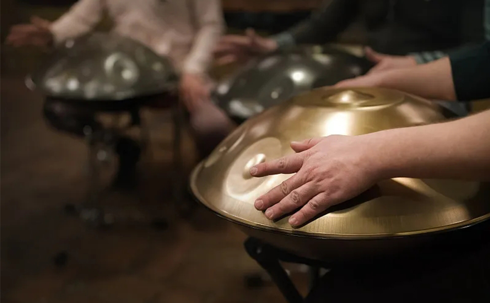 Amazon | Rxakudedo ハンドパン ドラム 22インチ 440Hz プロ仕様