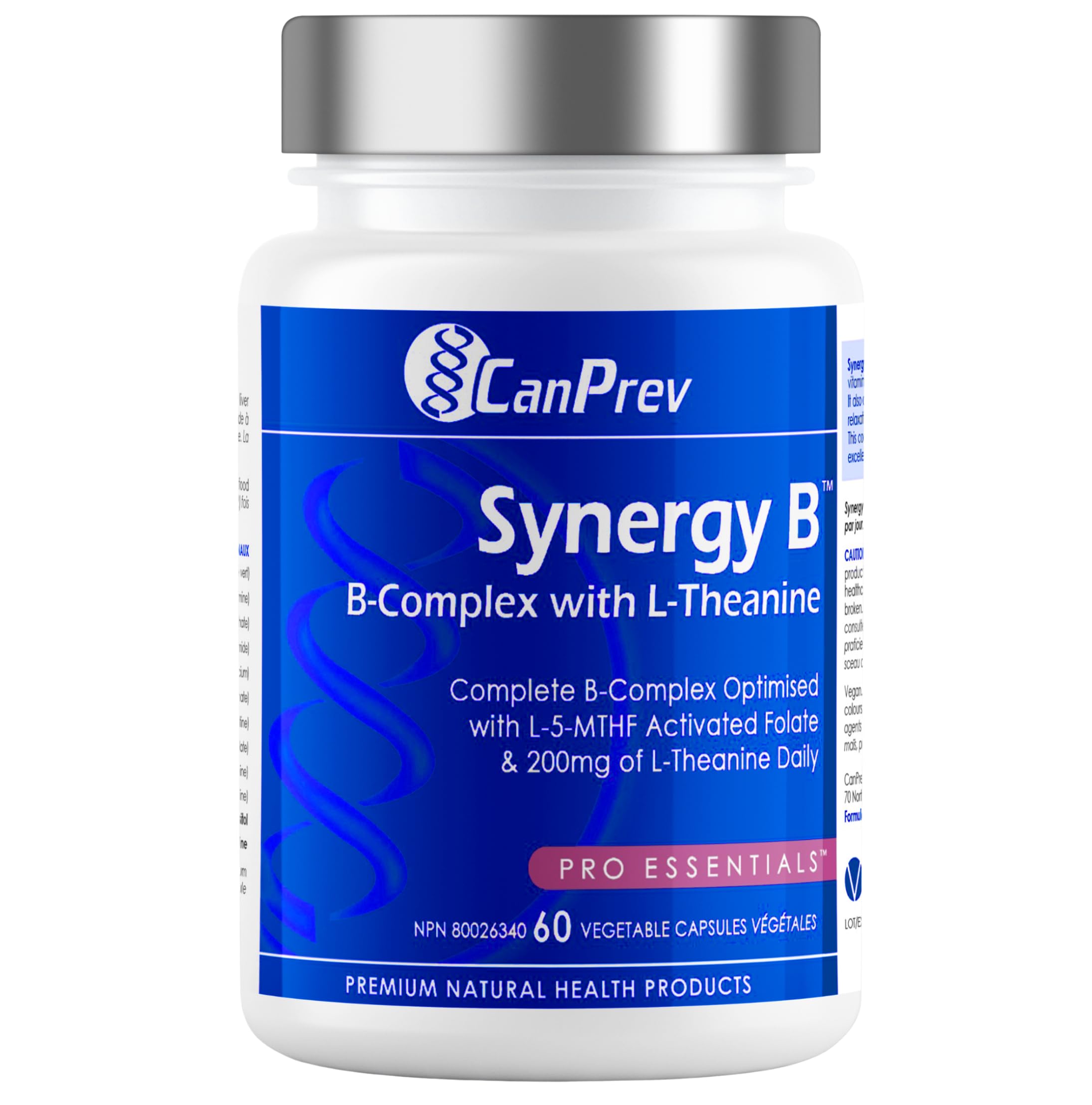 Amazon.com: CanPrev Synergy B-Complex with L-Theanine Vegi