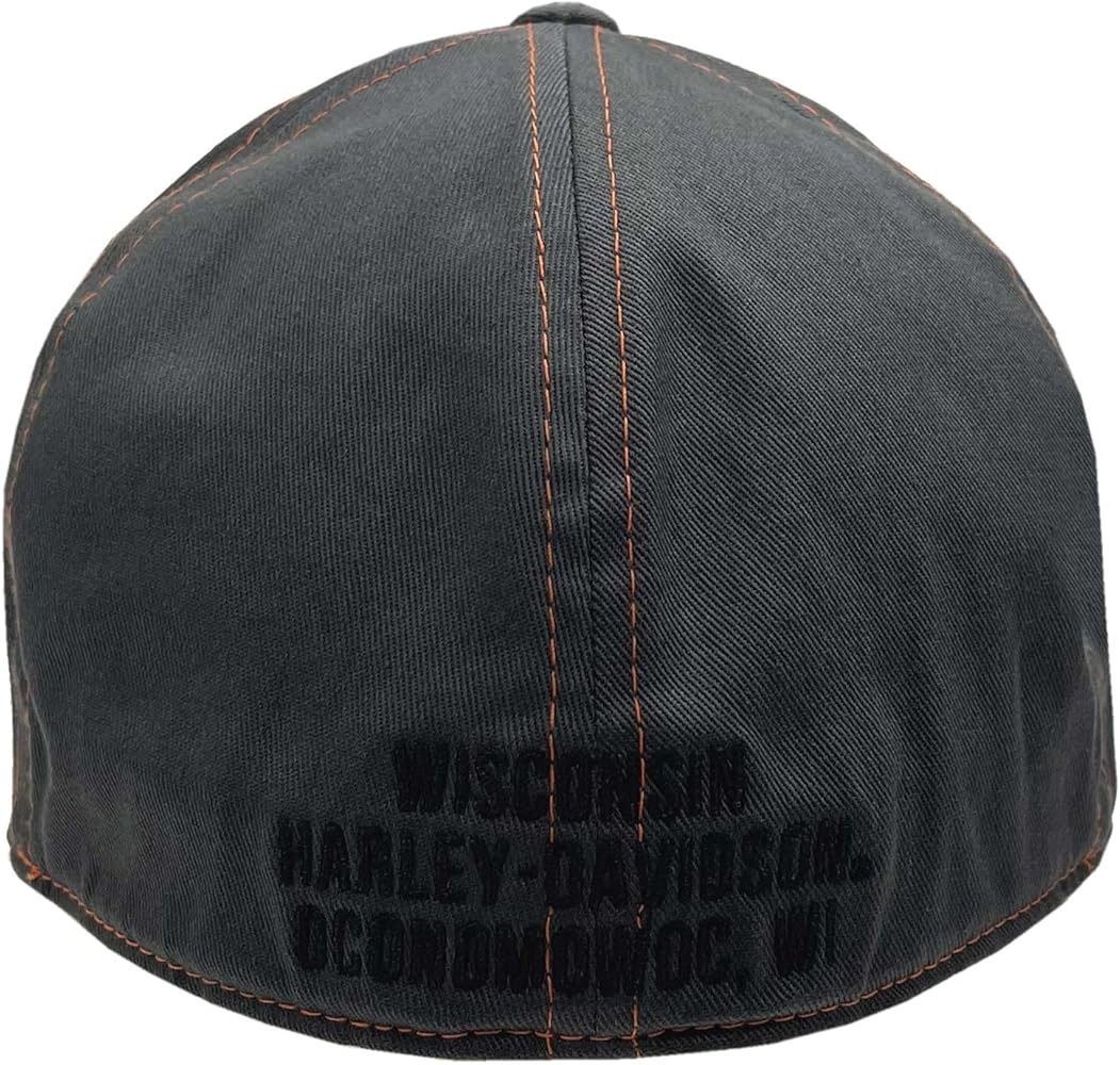 Harley-Davidson Men's #1 Bar & Shield Colorblocked Baseball Cap