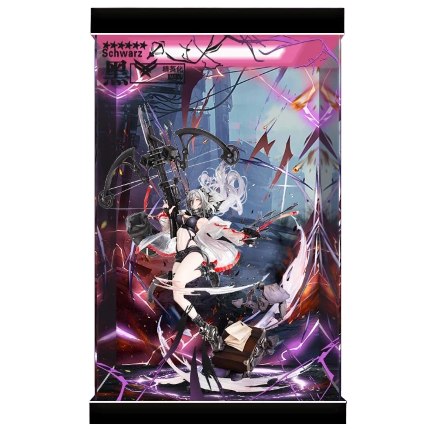 Amazon.co.jp: 専用 フィギュアケース アークナイツ シュヴァルツ 昇進