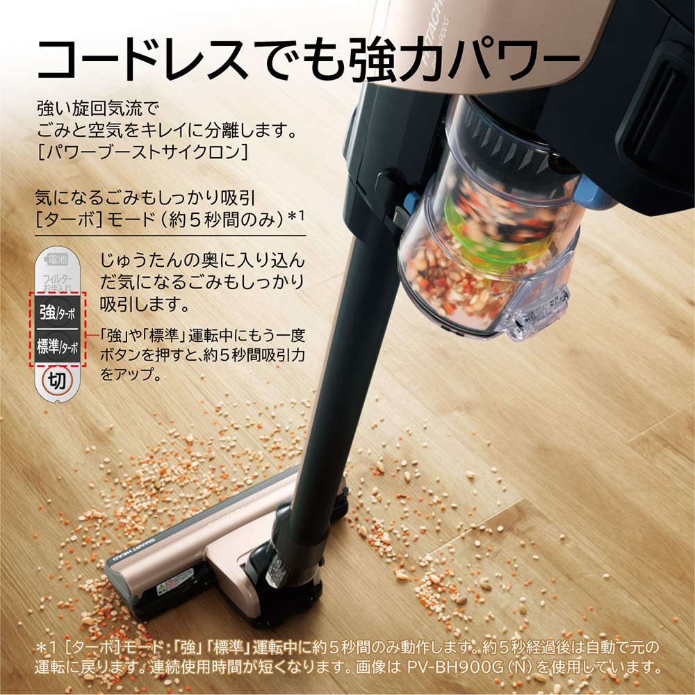 Amazon | 日立(HITACHI) 日立 サイクロン式スティッククリーナー充電式