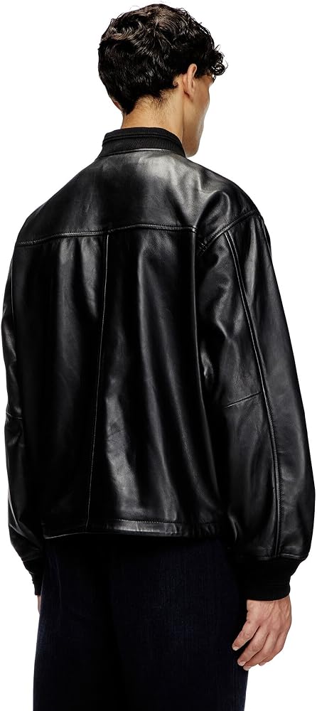 Amazon.co.jp: [Diesel] [ディーゼル] メンズ レザージャケット L-KHAT
