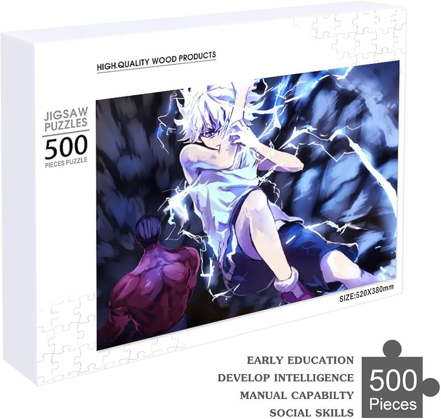 Amazon.co.jp: ジグソーパズル 木製パズル ハンターハンター キルア
