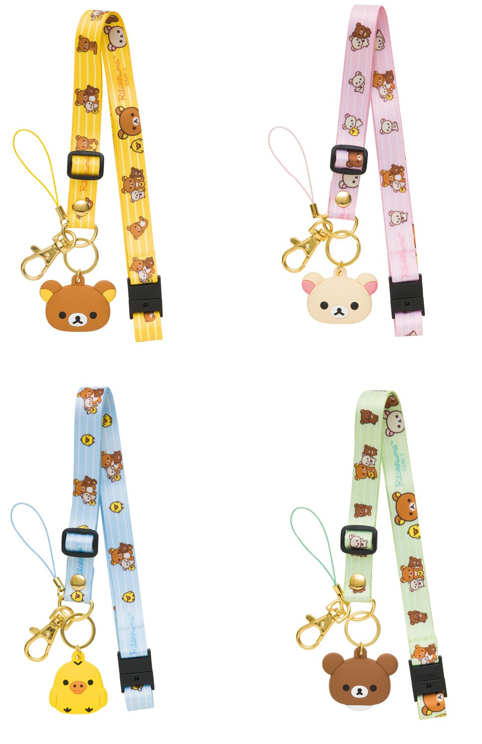 Amazon | サンエックス リラックマ ネックストラップ コリラックマ
