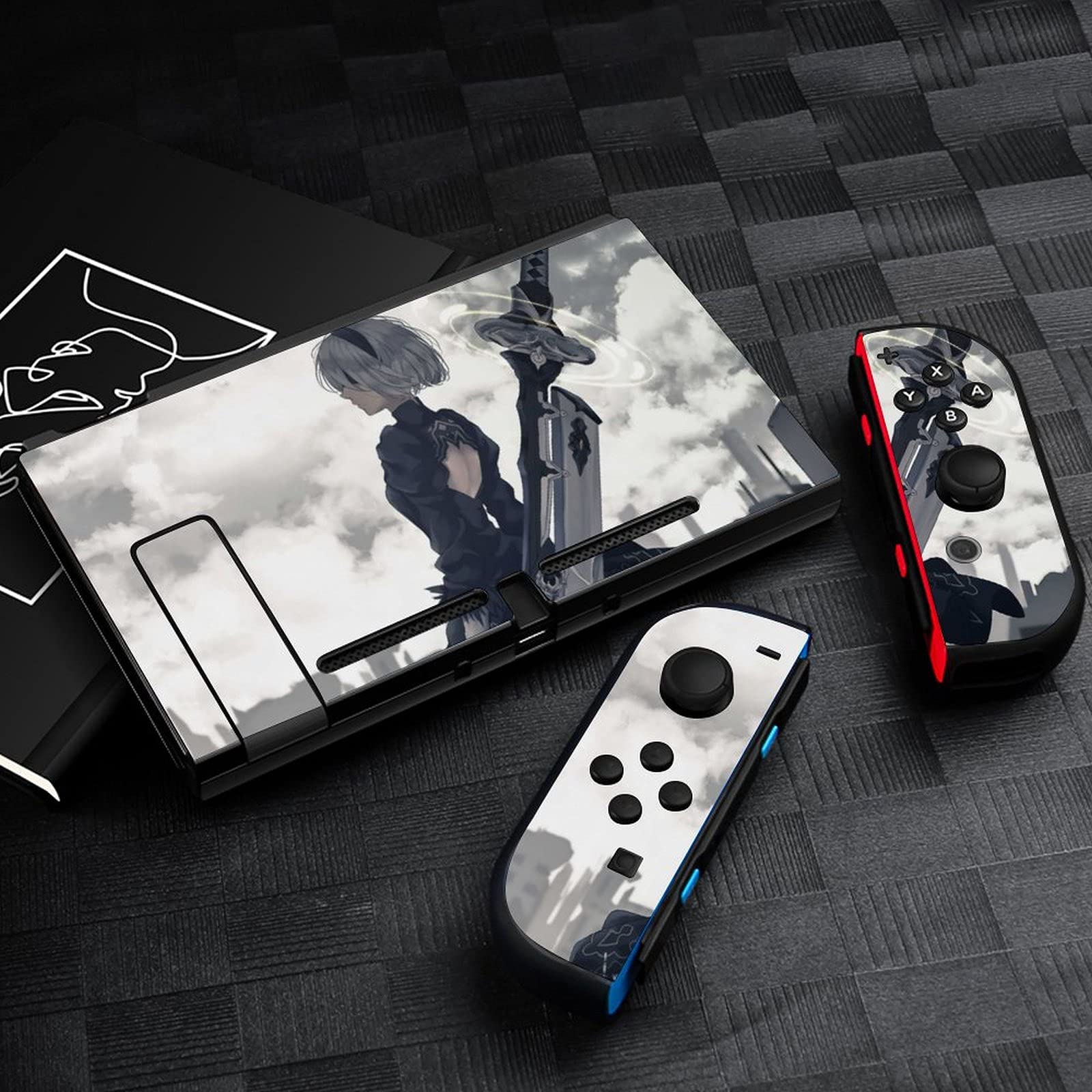 Amazon.co.jp: ニーア オートマタ Switch スキンシール セット Switch