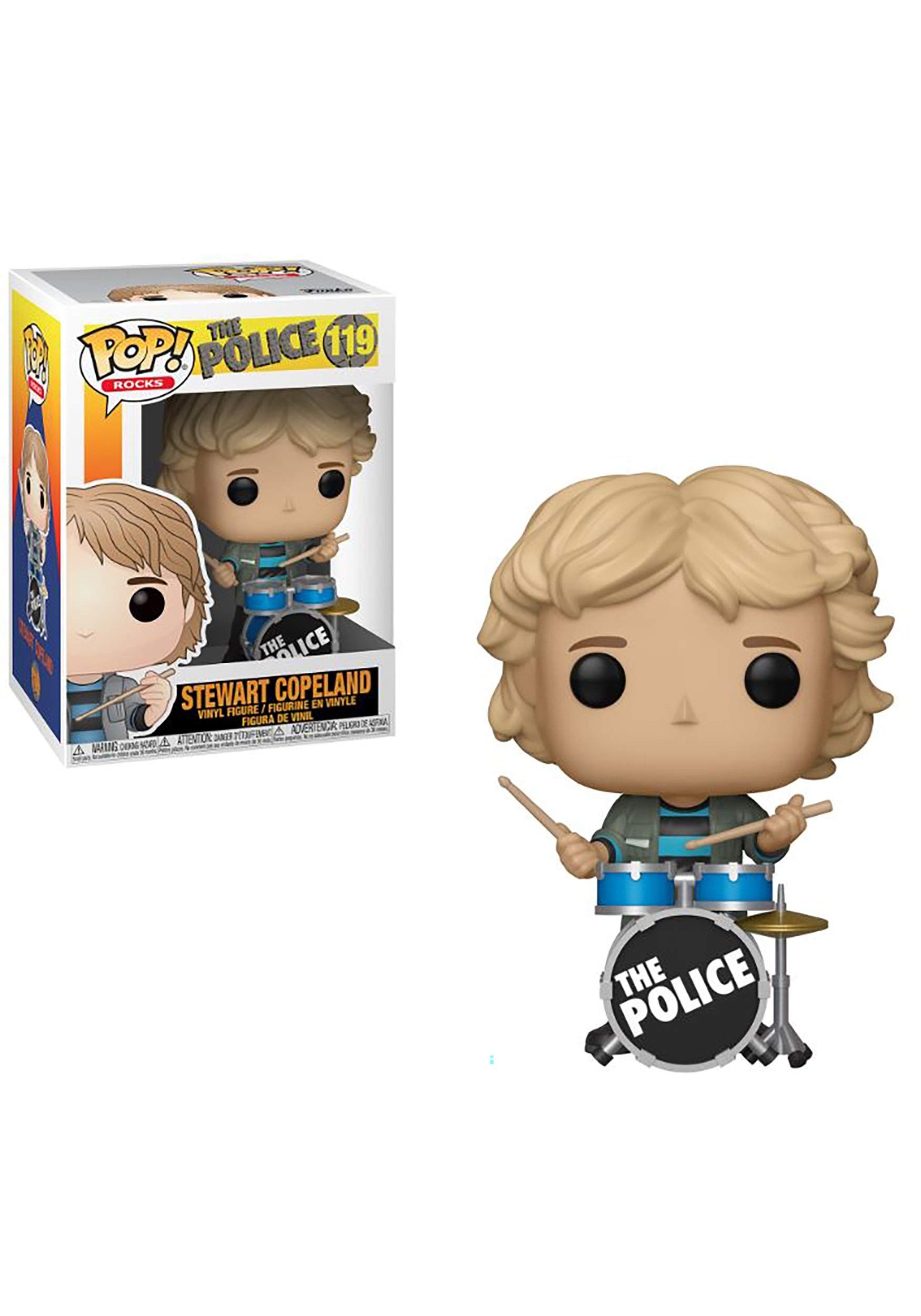 Amazon.com: Funko Pop! Rocks: The Police - Stewart Copeland
