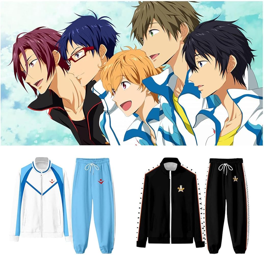 Amazon.co.jp: [Nozola] Free! フリー 岩鳶高校水泳部 ジャージ 鮫柄